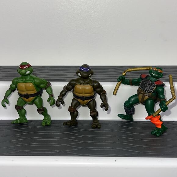 Lot Of 20 Mixed Teenage Mutant Ninja Turtles Action Figures TMNT - Picture 10 of 14